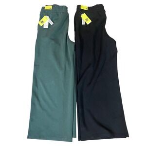 2 pair NWT All in Motion Women's XXL extra Wide Leg Pants NEW